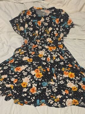 Torrid Super Soft Floral dress 0x